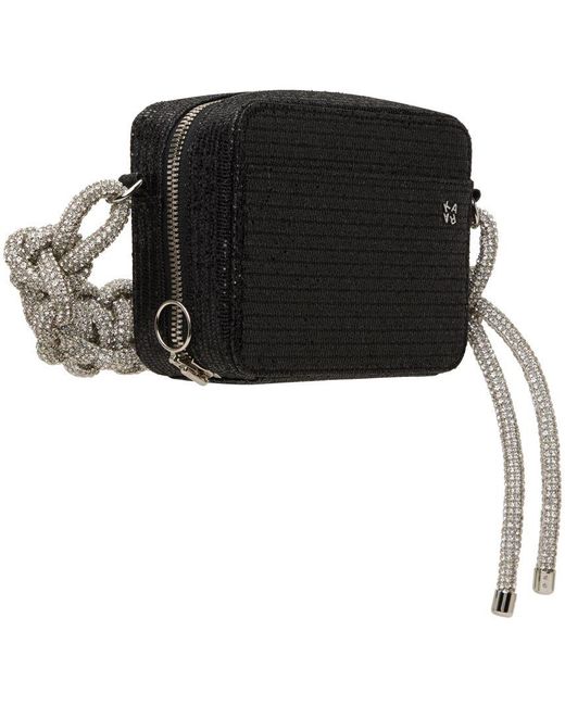 Kara Black Crystal Cobra Camera Bag Lyst