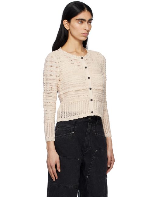Isabel Marant Black Off- Ajaline Cardigan