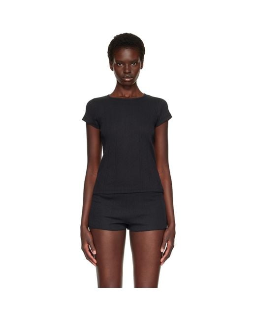Cou Cou Black 'The Baby' T-Shirt