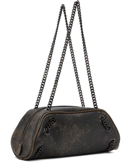 Stella McCartney Black Falabella Bowling Bag
