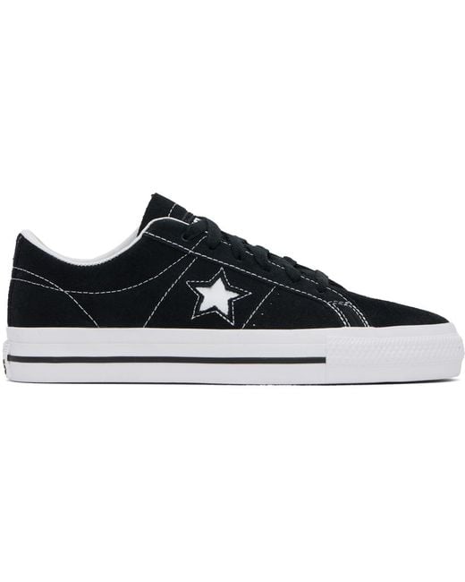 Converse Black One Star Pro Low Top Sneakers for men