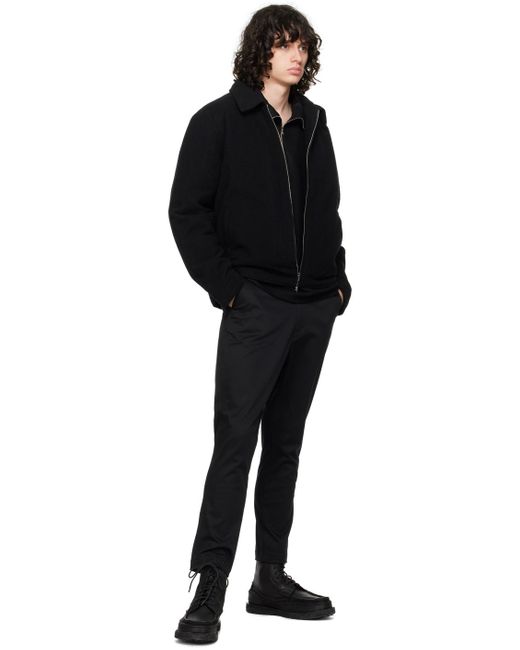 Sophnet Black Slim-fit Trousers for men