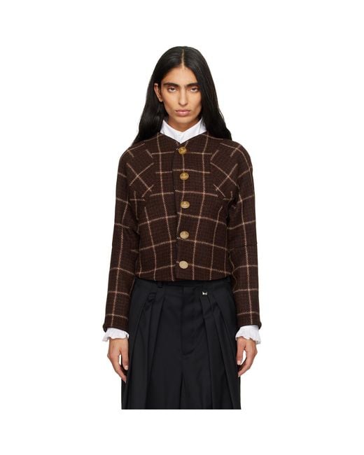 Vivienne Westwood Black Pourpoint Jacket