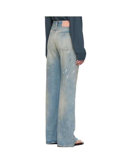 Acne Blue Regular-Fit 2021F Jeans