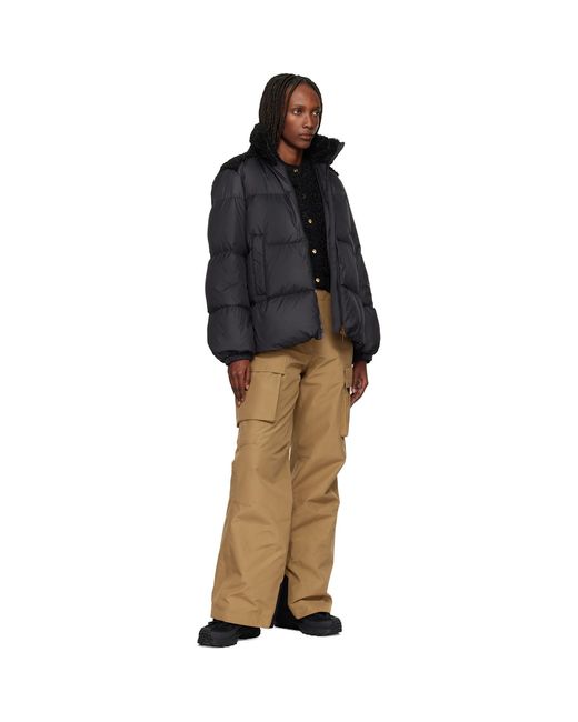 Moncler Natural Tan Padded Gore-Tex Ski Pants