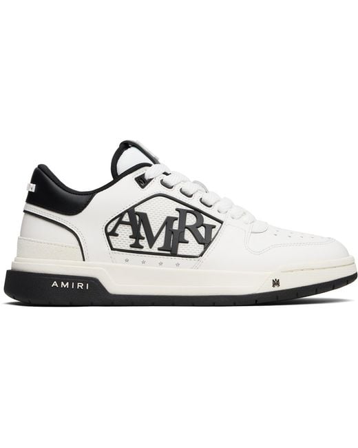 Amiri Black Classic Low Sneakers for men