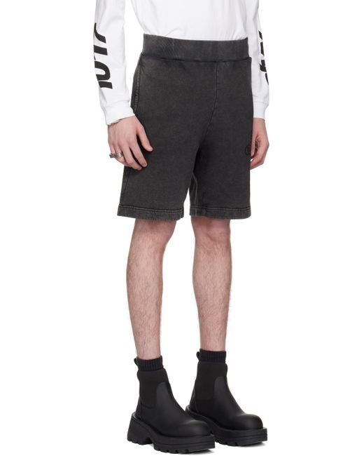 1017 ALYX 9SM Black Cross Shorts for men