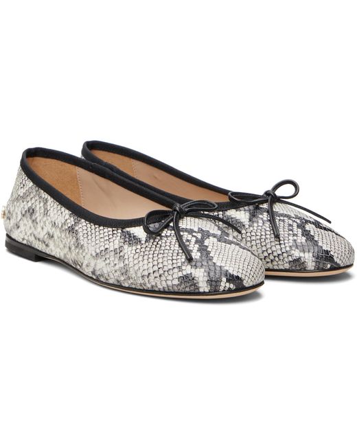 Anine Bing Black Jamie Ballerina Flats