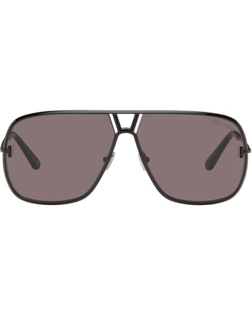 Tom Ford Gray Stavros Sunglasses for men