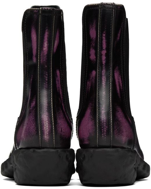 Camper Black & Purple Venga Boots for men