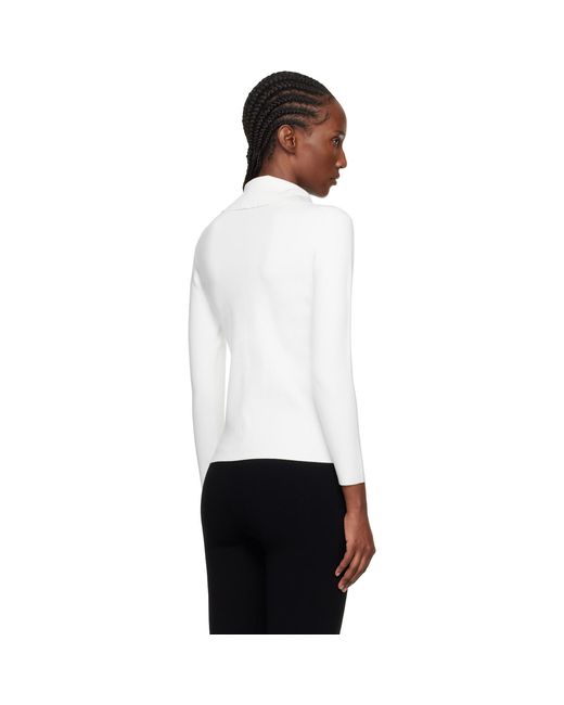 Totême  Black Fitted Polo Cardigan