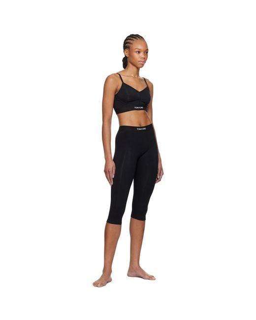 Tom Ford Black Modal Signature Bra