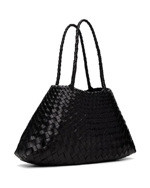 Dragon Diffusion Black Santa Croce Big Tote