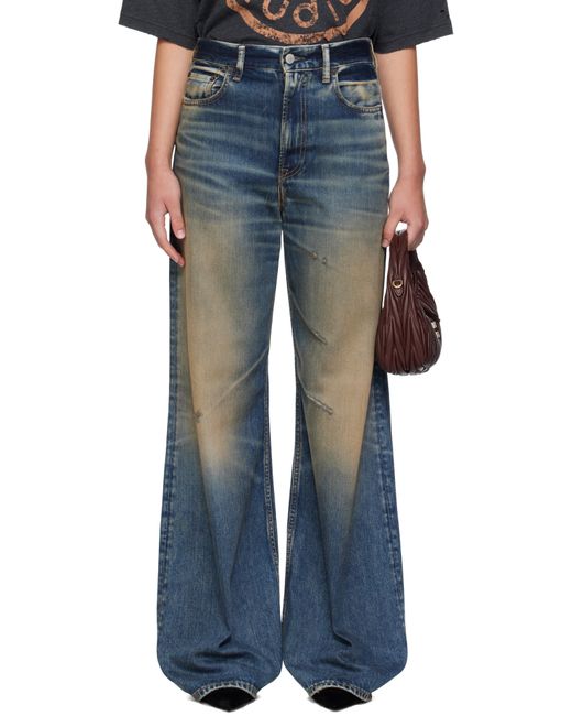 Acne ブルー 2022F レギュラーフィット ジーンズ Blue
