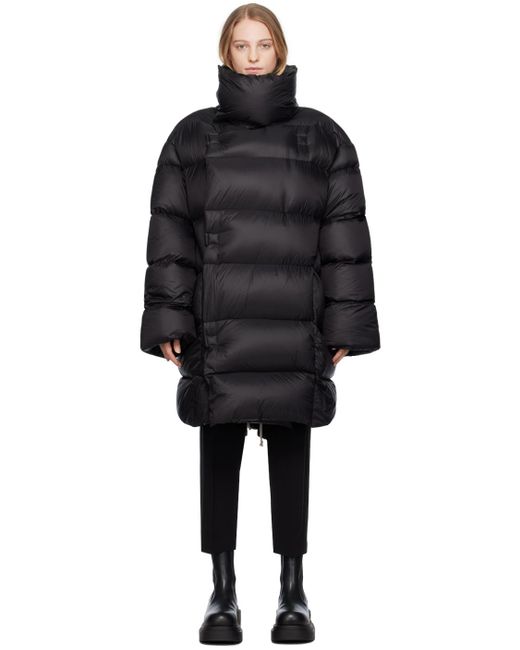 Rick Owens Black Jumbo Drella Down Jacket | Lyst UK