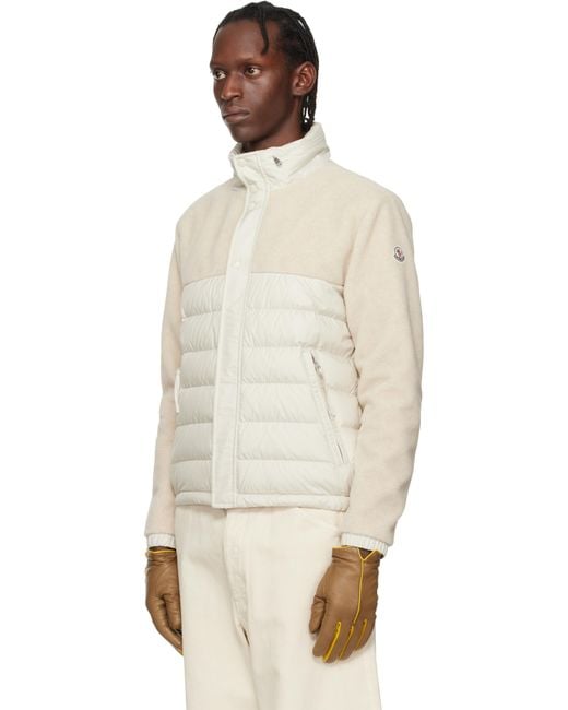 Moncler Black Mistral Teddy Short Down Jacket for men