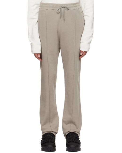 424 Natural Taupe Pinched Seam Lounge Pants for men
