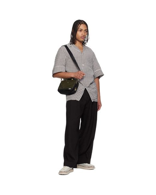 Master Piece Black Khaki & Potential 2Way Mini Shoulder Bag for men