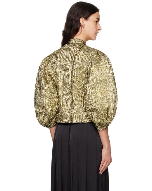 Simone Rocha Multicolor Gold Fitted Jacket
