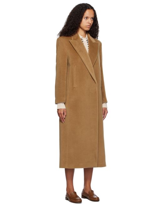 Max Mara Black Tan Estremo Coat