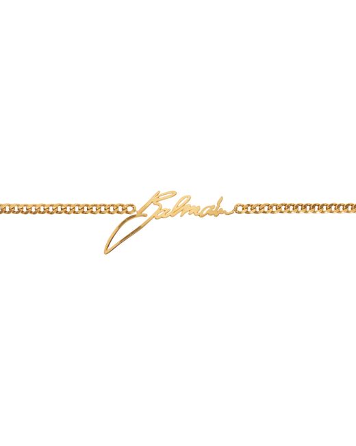 Balmain Chain Belt in Black | Lyst UK
