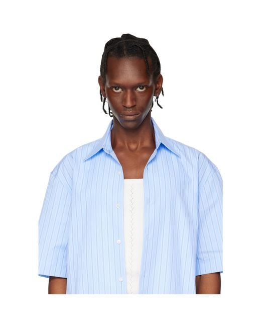 Dries Van Noten White Stone Single Earring for men