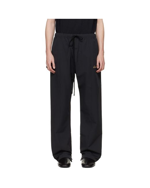 Fear Of God Black Signature Track Pants for men