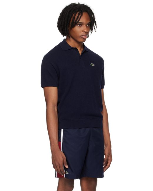 Lacoste Blue Relaxed-Fit Polo for men