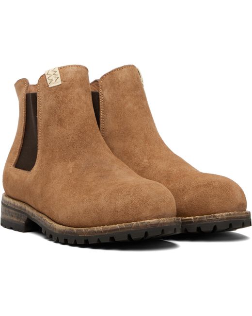Visvim Black Gornergrat Mid-Folk Chelsea Boots for men