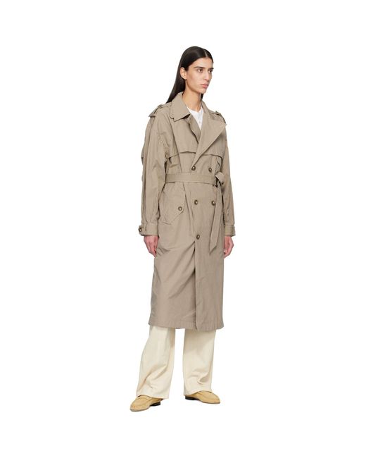Isabel Marant Black Chilma Trench Coat