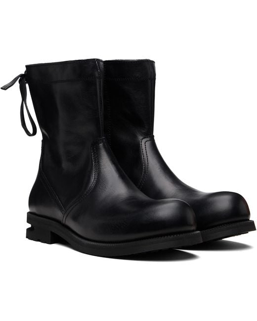 Kiko Kostadinov Black Farkas Boots for men