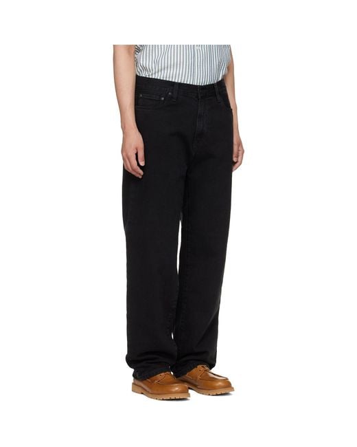 Carhartt Black Aaron Jeans for men