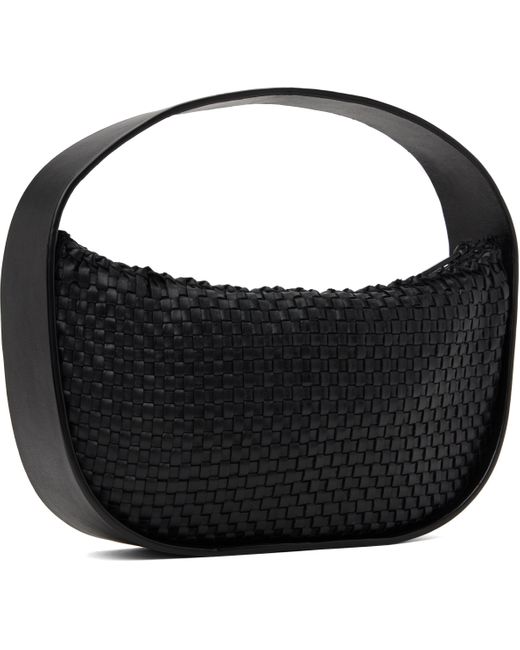 St. Agni ブラック Petit Arc ウーブン バッグ Black