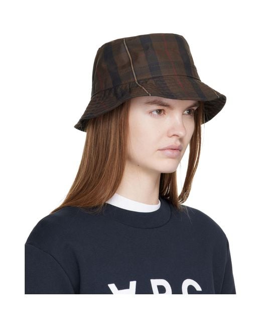 A.P.C. Blue Mark Bucket Hat