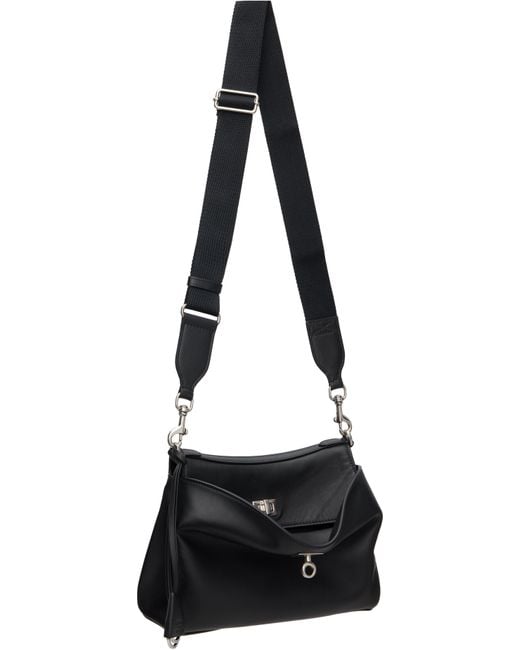 メンズ Balenciaga ブラック Rodeo メッセンジャーバッグ Black
