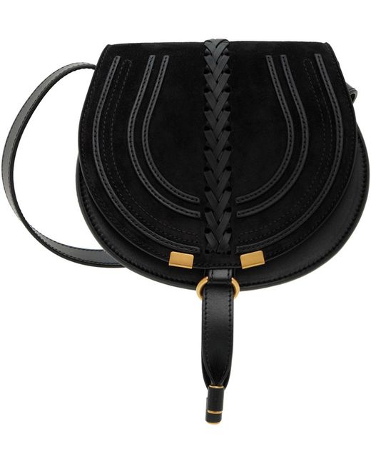 Chloé Black Small Marcie Saddle Bag