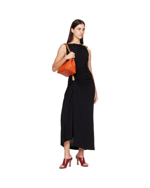 Bottega Veneta Brown Small Parachute Chain Bag