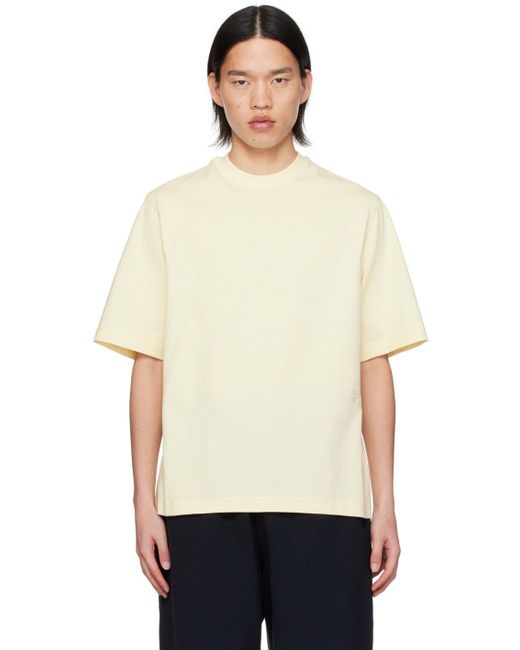 Burberry Natural Striped T-Shirt for men