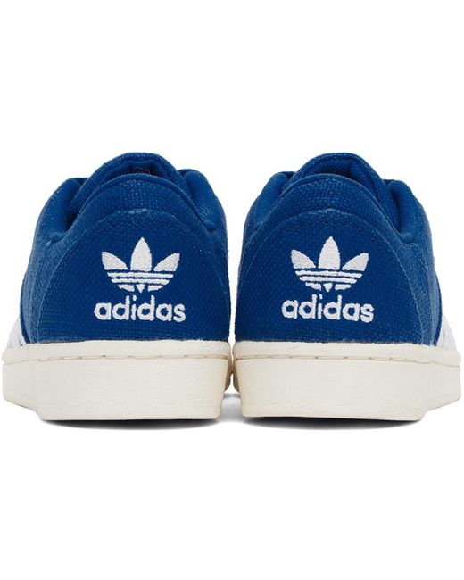 Adidas Originals Blue Superstar Supermodified Sneakers for men