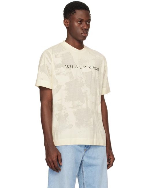 1017 ALYX 9SM Multicolor Off- Transluscent T-Shirt for men