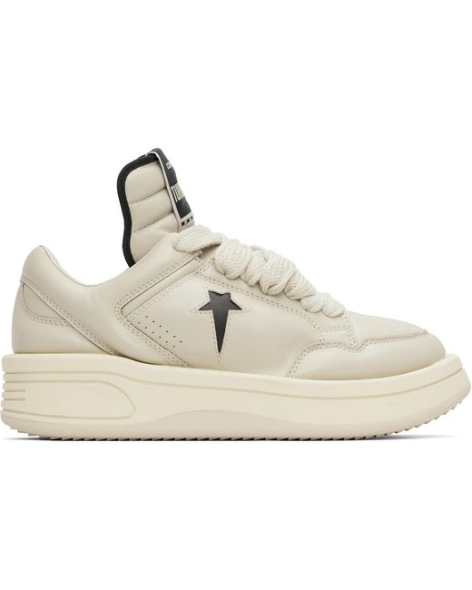 Rick Owens Black Off- Converse Edition Turbowpn Ox Sneakers