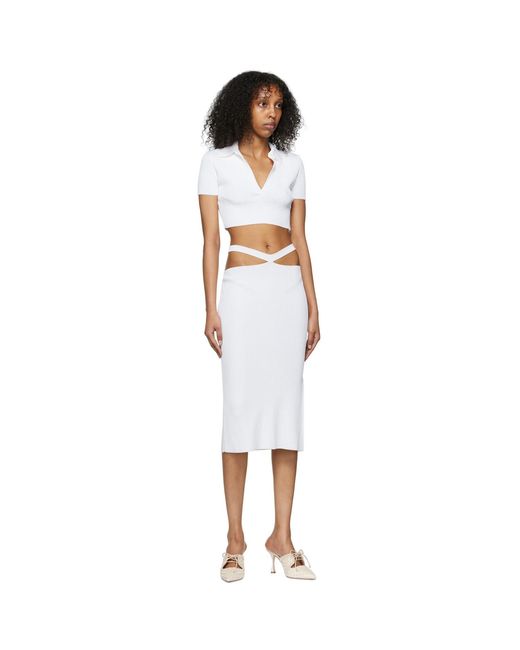 Anna October White Ssense Exclusive Sicily Polo