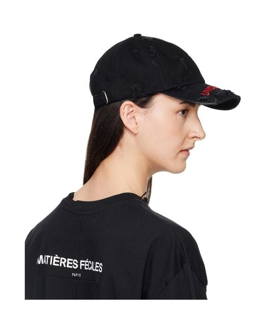 MATIERES FECALES Black 'Uncensored' Cap