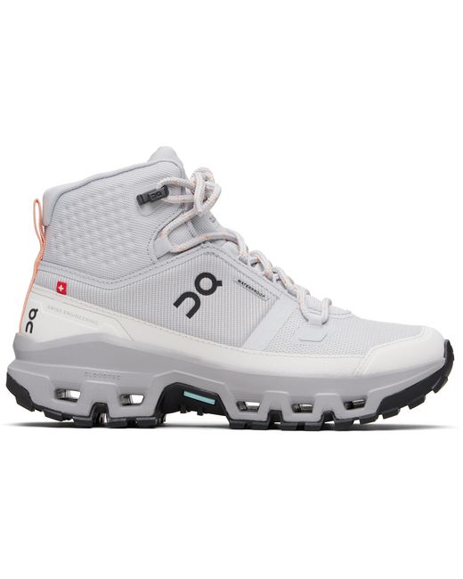 On Shoes Black Cloudrock Mid Waterproof Sneakers