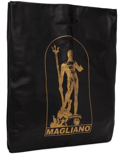 Magliano Black Boutique Tote for men