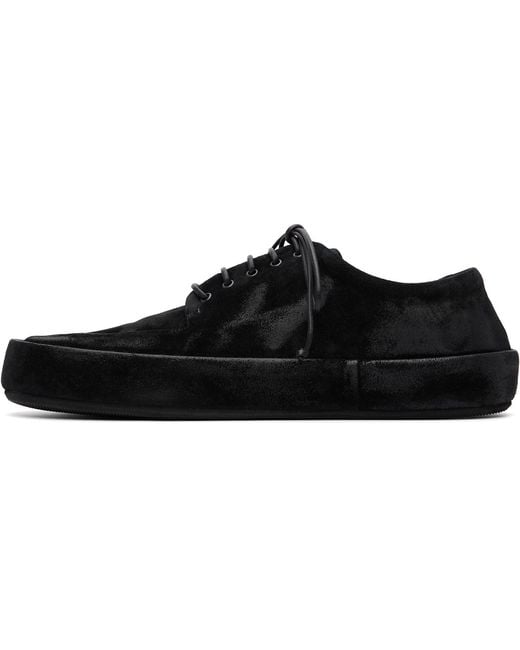Marsèll Black Cassapelle Sneakers for men