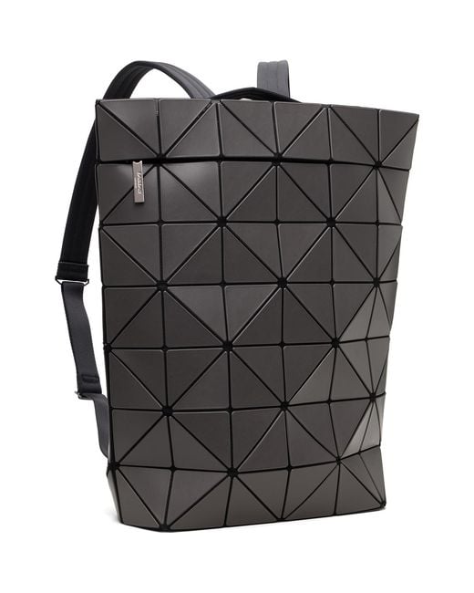 Issey Miyake Black Blocky Backpack for men
