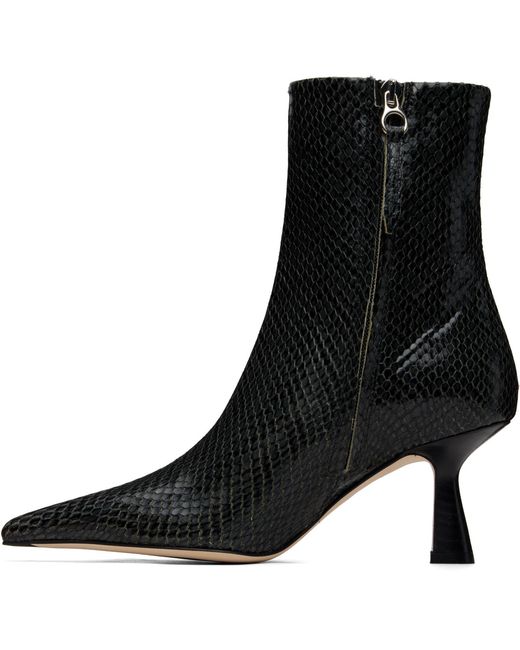 Aeyde Black Vivi Mini Boots