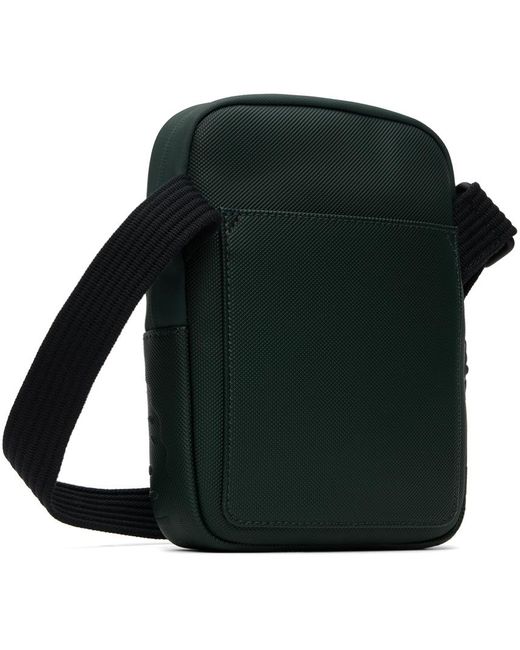 ショルダーバッグ Lacoste Men's Small LCST Slimline Petit Pique Satchel Men's Small LCST Slimline Petit Piqué Satchel - Bags - New