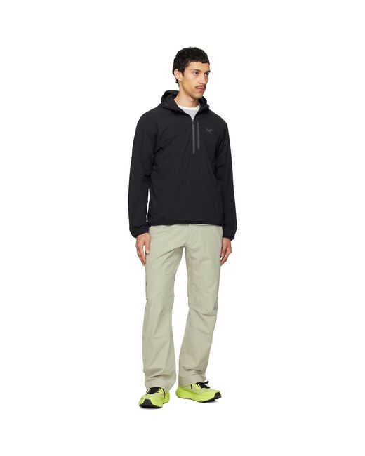 Arc'teryx Green Cronin Cotton Trousers for men